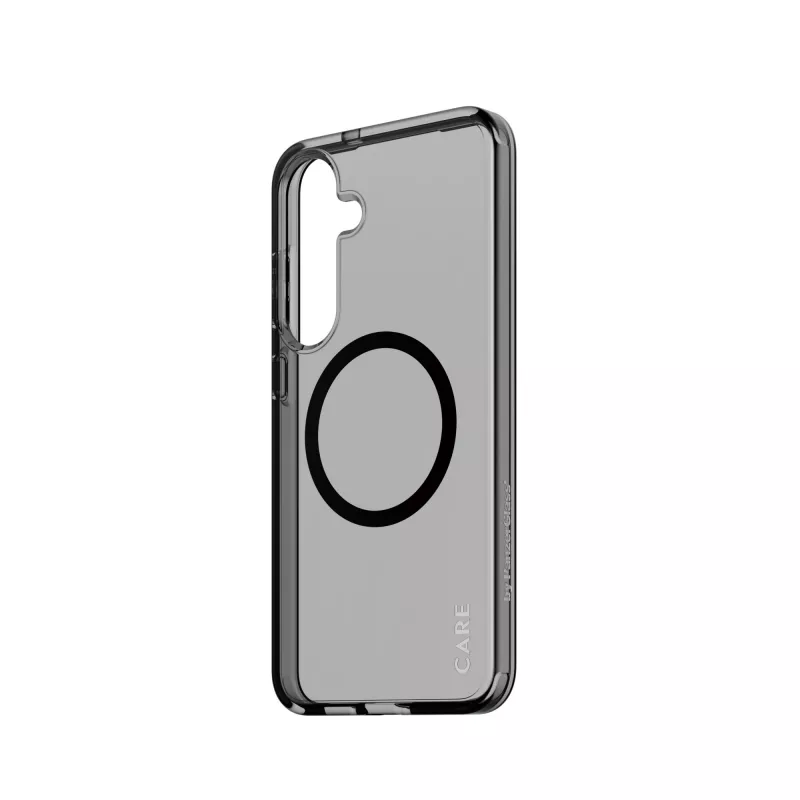 PanzerGlass CARE™ by ® Urban Combat case Smokey w. nero compatibile Qi Samsung Galaxy S25+