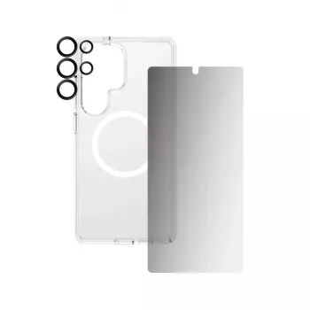 PanzerGlass CARE by ® Flagship bundle 3-in-1 privacy Samsung Galaxy S25 Ultra antigraffio antiurto