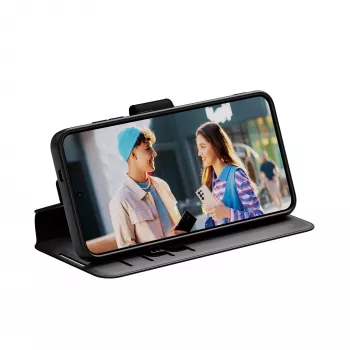 Wallet Case PanzerGlass Samsung Galaxy S25 trasparente con kickstand