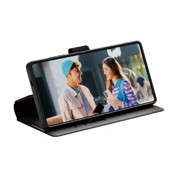 Wallet Case PanzerGlass Samsung Galaxy S25 Ultra trasparente con supporto