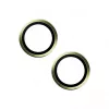 PanzerGlass ® Hoops® Protezione lenti fotocamera giallo iPhone 15 | 15 Plus