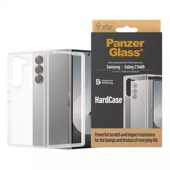 PanzerGlass ® HardCase trasparente Samsung Galaxy Z Fold6, custodia, Samsung, Samsung - Galaxy Z Fold6, trasparente