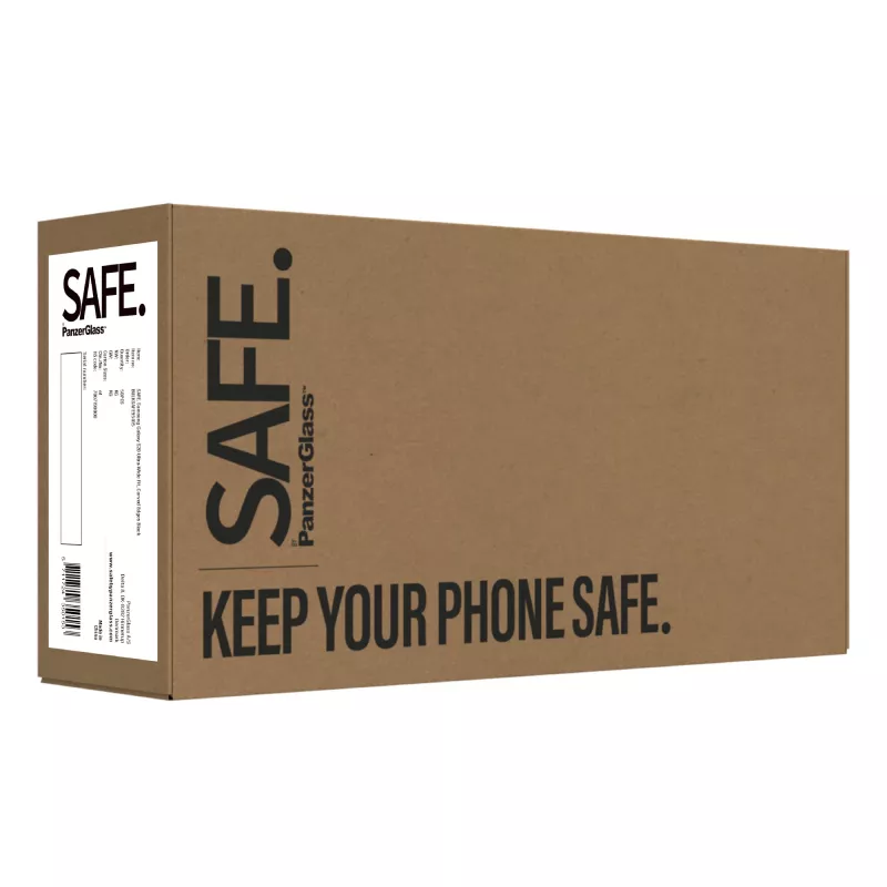 PanzerGlass SAFE. by ® Pellicola proteggi schermo con cornice nera Samsung Galaxy S20 5G | Ultra-Wide Fit | BULK