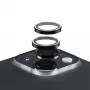 PanzerGlass ® Hoops® Vetro protezione obiettivo fotocamera nero iPhone 15 | 15 Plus