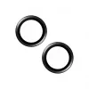 PanzerGlass ® Hoops® Vetro protezione obiettivo fotocamera nero iPhone 15 | 15 Plus