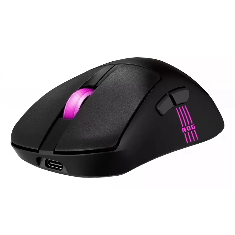 ASUS ROG Keris II Origin BLK Mouse Gaming per destrorsi RF Wireless + Bluetooth + USB Type-A ottico 42000 DPI