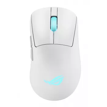 ASUS ROG Keris II Origin WHT Mouse Gaming per destrorsi RF Wireless + Bluetooth + USB Type-A ottico 42000 DPI