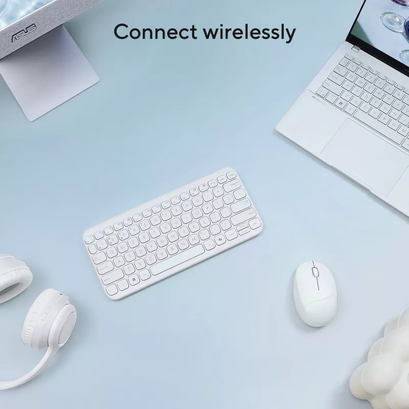 ASUS Fragrance MD101 mouse home ambidestro RF wireless + Bluetooth ottico 2400 DPI