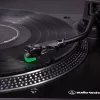 Audio-Technica AT-LP120XUSB giradischi a trazione diretta (analogico e USB), argento