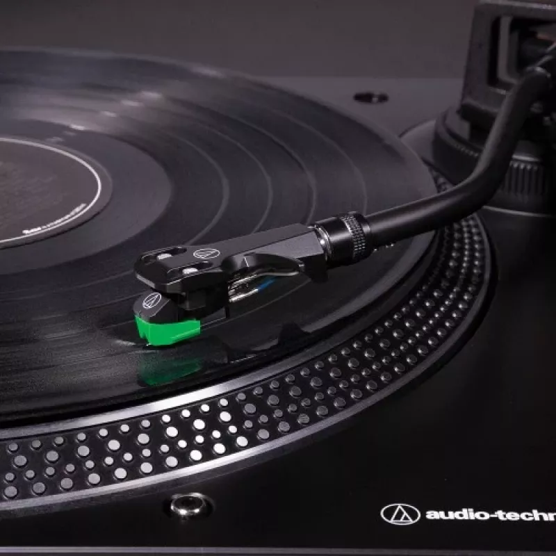 Audio-Technica AT-LP120XUSB giradischi a trazione diretta (analogico e USB), argento