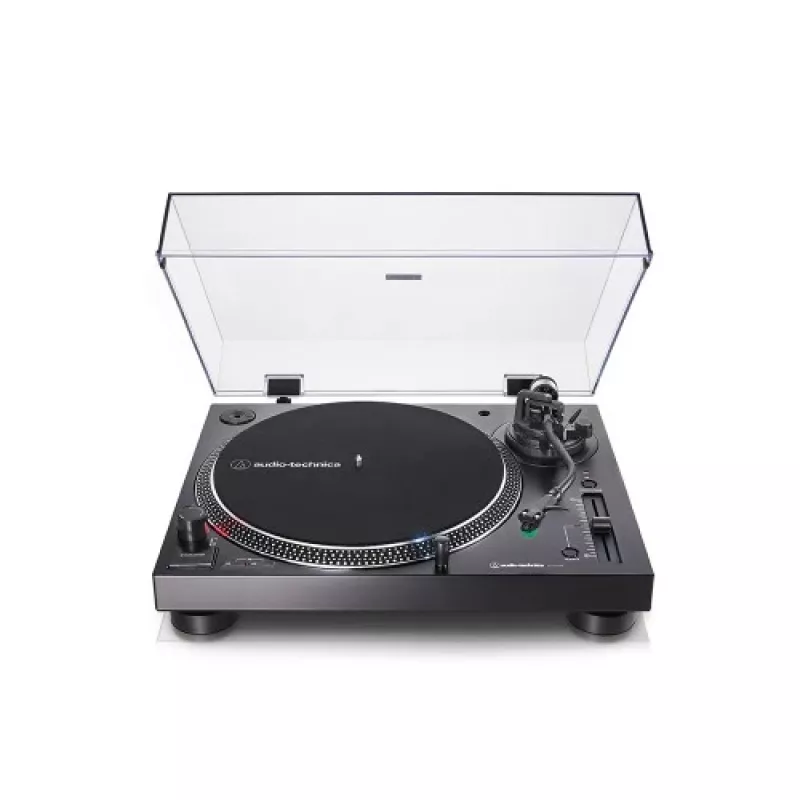 Audio-Technica AT-LP120XUSB giradischi a trazione diretta (analogico e USB), argento