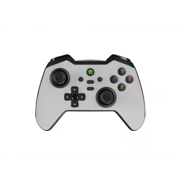 GENESIS Mangan 400 gamepad Bluetooth bianco analogico / digitale Android, MAC, Nintendo Switch, PC, iOS