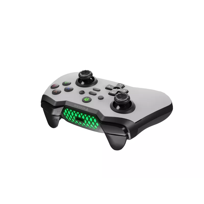 GENESIS Mangan 400 gamepad Bluetooth bianco analogico / digitale Android, MAC, Nintendo Switch, PC, iOS