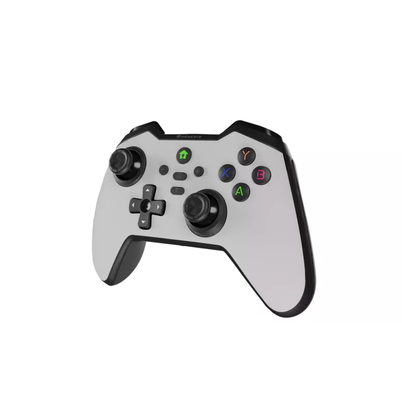 GENESIS Mangan 400 gamepad Bluetooth bianco analogico / digitale Android, MAC, Nintendo Switch, PC, iOS