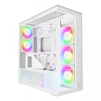 ARCTIC Xtender VG (bianco) case PC premium E-ATX con montaggio verticale della GPU