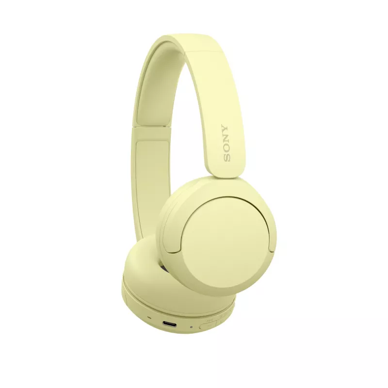 Sony WHCH520Y.CE7, wireless, chiamate/musica, 20 - 20000 Hz, 147 g, headset, giallo