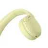 Sony WHCH520Y.CE7, wireless, chiamate/musica, 20 - 20000 Hz, 147 g, headset, giallo