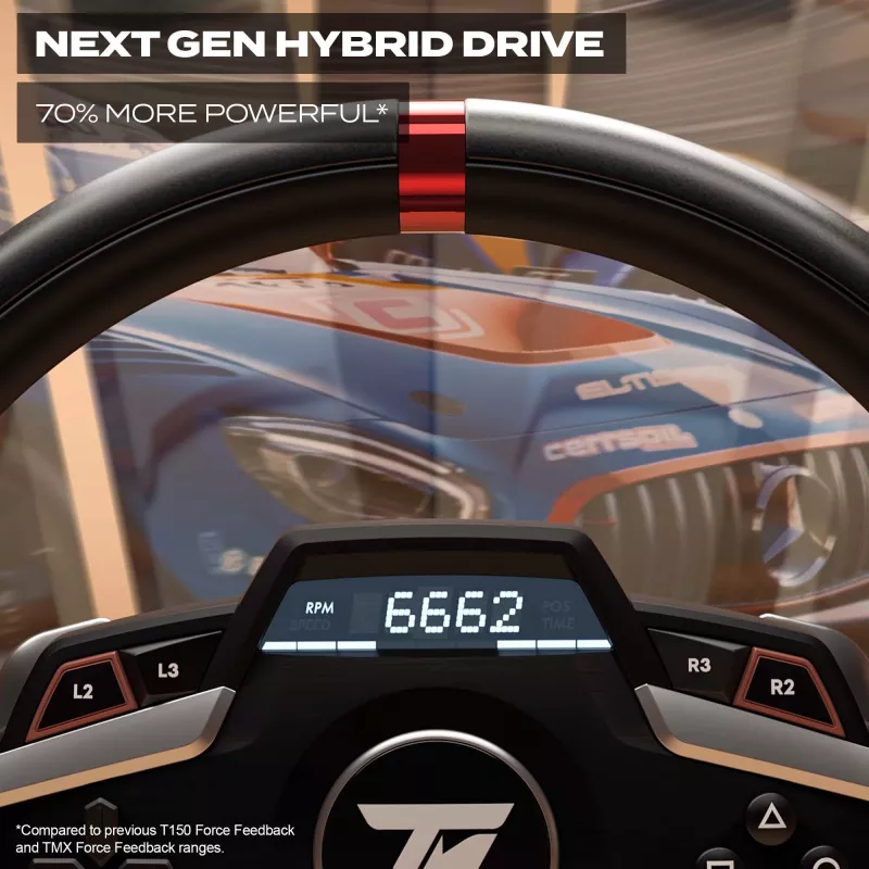 Thrustmaster T248 nero volante + pedali PC, PlayStation 4, PlayStation 5