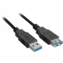 Cavo USB SHARKOON - 2xUSB3.0-a USB 3.2 Gen 1 (3.1 Gen 1) USB A - 1m