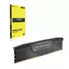 DIMM 192 GB DDR5-5200 (4x 48 GB) Quad-Kit, memoria per computer nera, CMK192GX5M4B5200C38, Vengeance DDR5, INTEL XMP