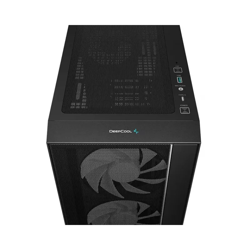 DeepCool MATREXX 55 MESH V4 C case PC Midi Tower, ATX, vetro temperato, senza alimentatore, nero