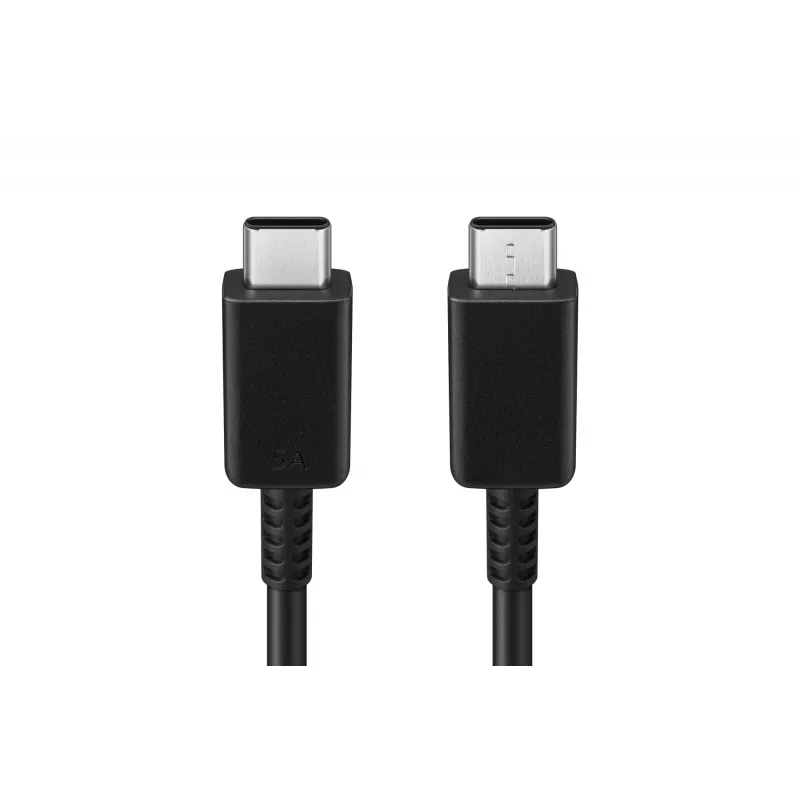 Samsung EP-DN975 - cavo USB - USB-C (M) a USB-C (M) - USB 2.0 - 1 m - alimentazione USB (5A, 100 W) - nero - per Galaxy Note10, Note10+, Note1