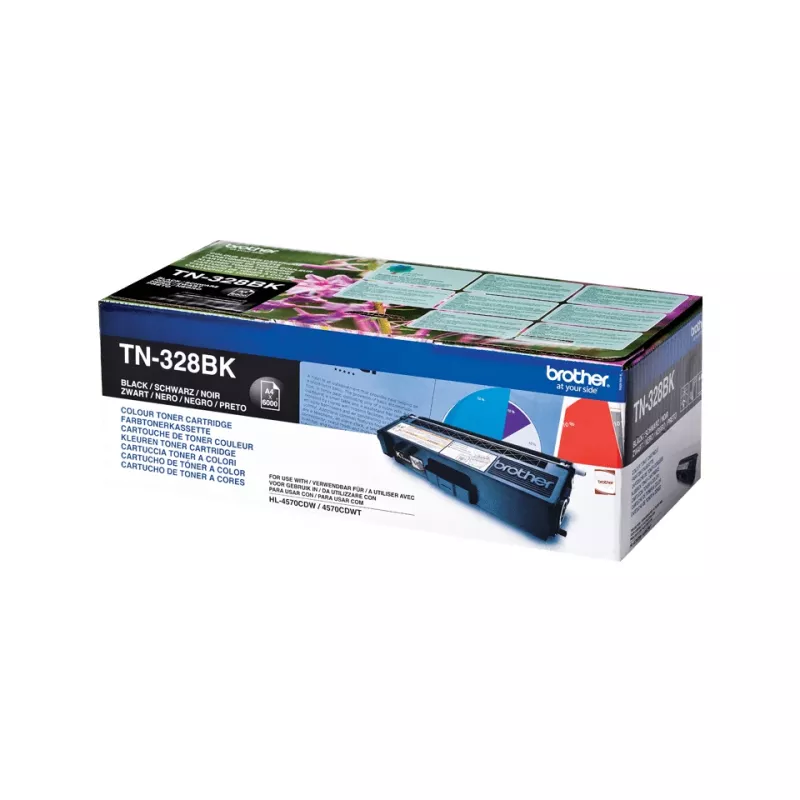 Brother TN-328BK cartuccia toner 1 pz. originale nero