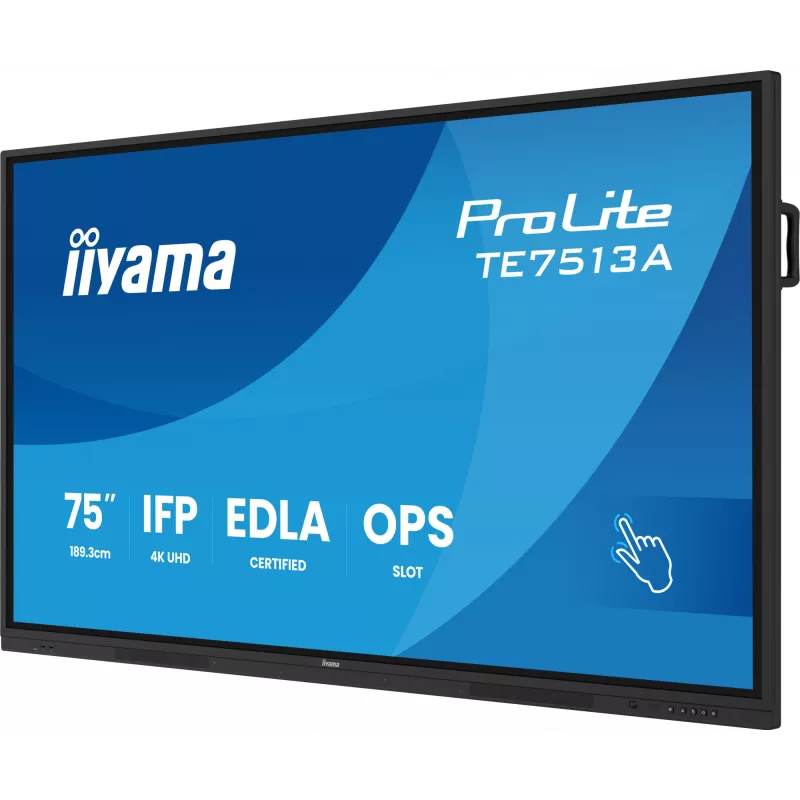 iiyama TE7513A-B1AG display signage display piatto interattivo 190,5 cm (75