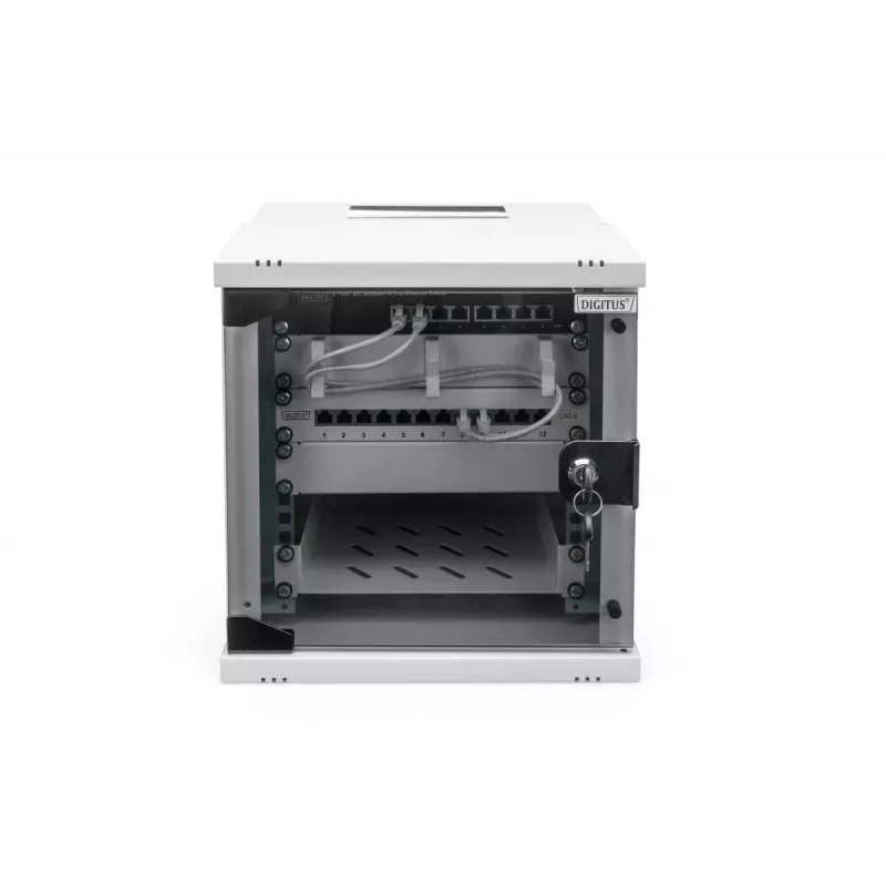 DIGITUS case a parete 10IN 6U - SOHO PRO 325 x 315 x 300mm grigio