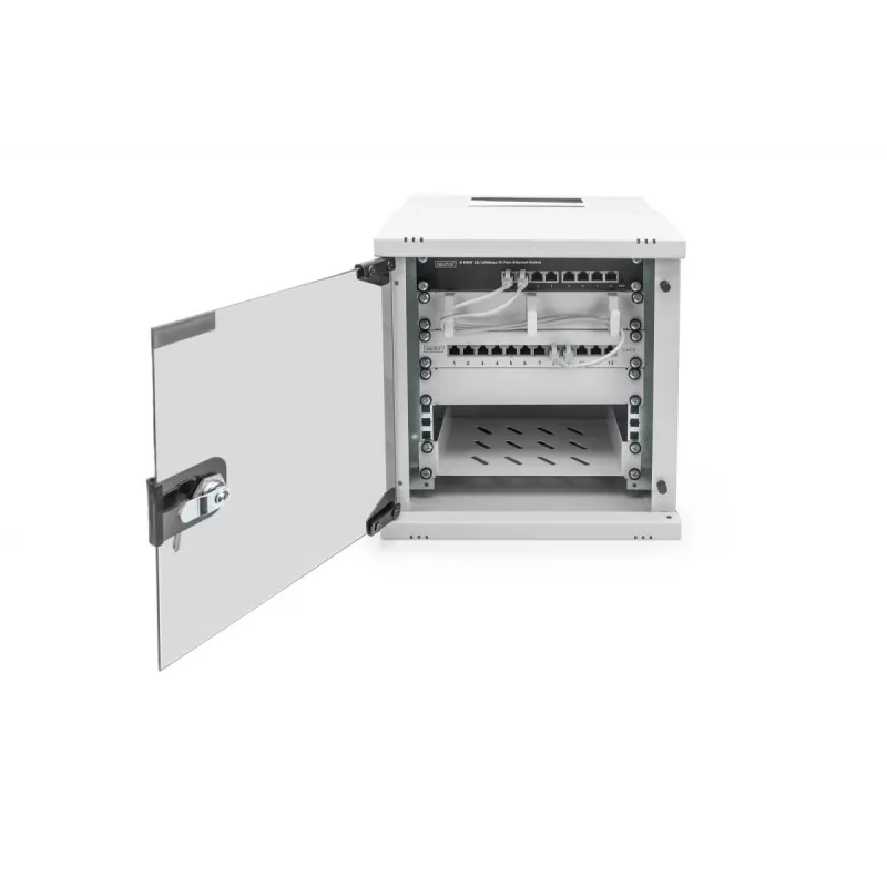 DIGITUS case a parete 10IN 6U - SOHO PRO 325 x 315 x 300mm grigio