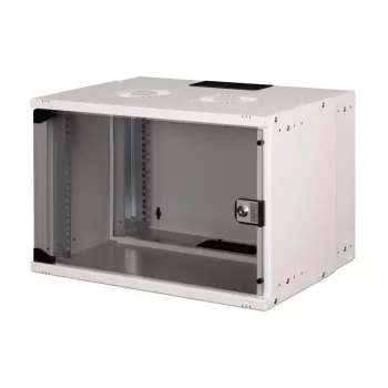 DIGITUS case a parete 19 pollici 7HE - SOHO PRO 370 x 540 x 400 mm grigio