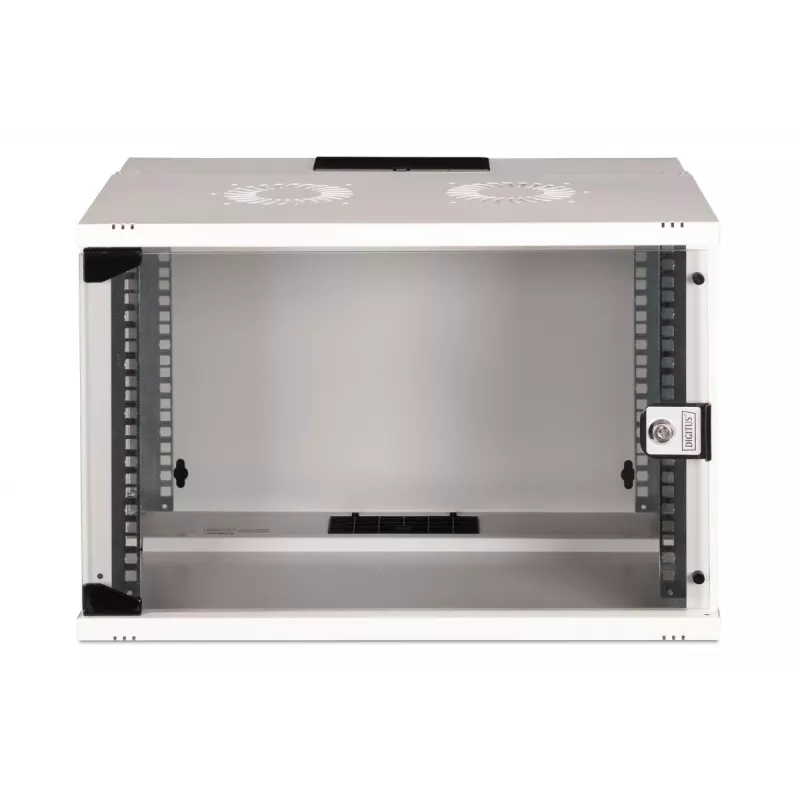 DIGITUS case a parete 19 pollici 7HE - SOHO PRO 370 x 540 x 400 mm grigio