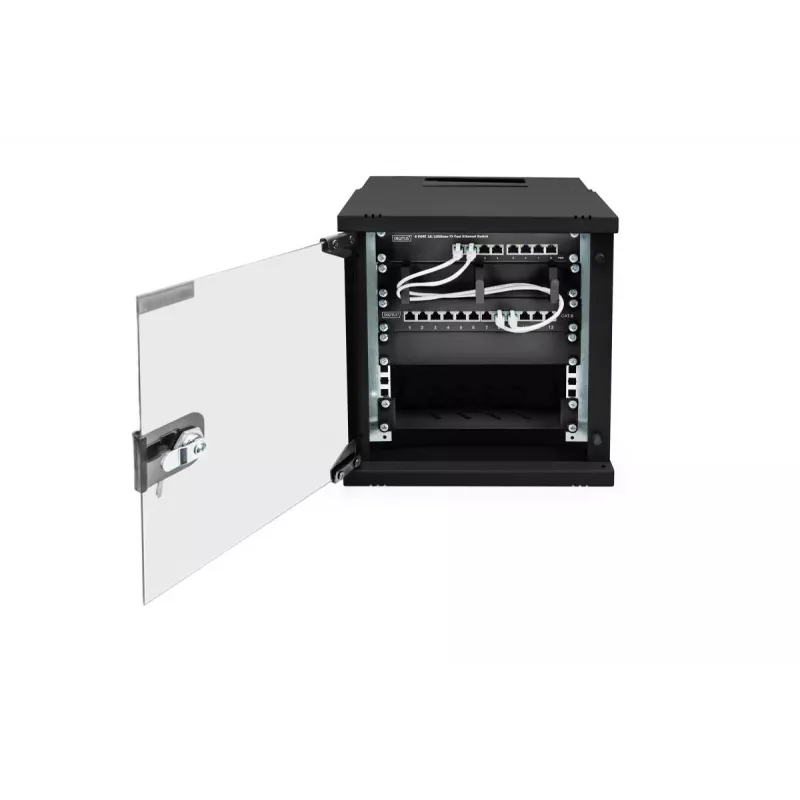 DIGITUS case a parete 10IN 6U - SOHO PRO 325 x 315 x 300 mm nero