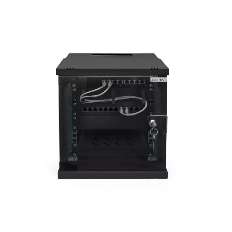 DIGITUS case a parete 10IN 6U - SOHO PRO 325 x 315 x 300 mm nero