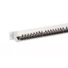 Patch panel DIGITUS DN-91624S-EA da 19 pollici, CAT6A classe EA, schermato, 24 porte RJ45, LSA, 1U, grigio chiaro RAL 7035