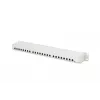 Patch panel DIGITUS DN-91624S-EA da 19 pollici, CAT6A classe EA, schermato, 24 porte RJ45, LSA, 1U, grigio chiaro RAL 7035