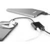 DIGITUS cavo splitter USB Type-C, tipo C – 3,5 mm + tipo C M/F/F, 20 cm nero