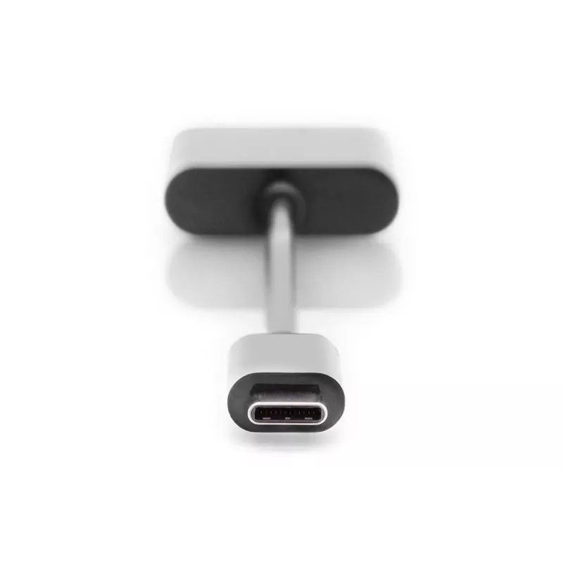 DIGITUS cavo splitter USB Type-C, tipo C – 3,5 mm + tipo C M/F/F, 20 cm nero