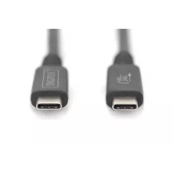 DIGITUS cavo di collegamento USB 4.0 Type-C su Type-C risoluzione max. 8K 30Hz PD3.0 40Gbit/s 1m