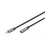 DIGITUS cavo prolunga USB-C/M su USB-C/W PD60W Gen1 USB3.0 1m 4K@60Hz
