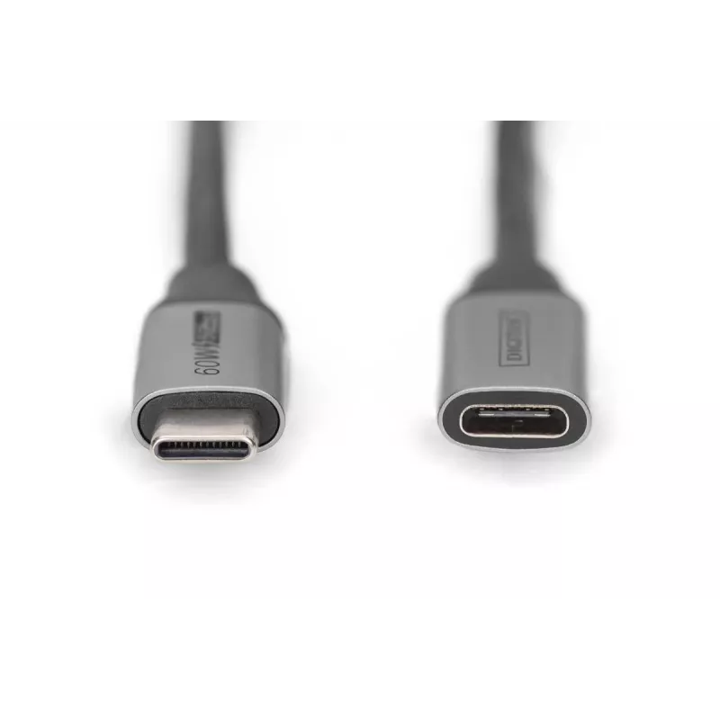DIGITUS cavo prolunga USB-C/M su USB-C/W PD60W Gen1 USB3.0 1m 4K@60Hz