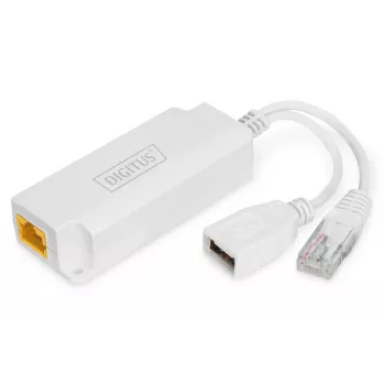 DIGITUS splitter PoE Gigabit USB-A USB TYPE A Female