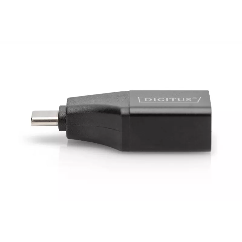 Digitus adattatore USB 4K USB-C su HDMI-A nero alluminio
