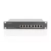 DIGITUS Switch Gigabit Ethernet L2 Managed 8 porte, 10 pollici