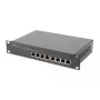 DIGITUS Switch Gigabit Ethernet PoE L2 Managed 8 porte PoE, 10 pollici, budget PoE 80W