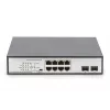 Switch unmanaged Digitus DN-95140 8 porte Gigabit PoE