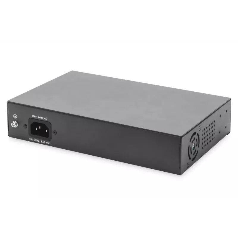 Switch unmanaged Digitus DN-95140 8 porte Gigabit PoE