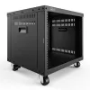 DIGITUS Rack AVS 8U 420x507x460mm fori filettati ruote nero