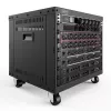 DIGITUS Rack AVS 8U 420x507x460mm fori filettati ruote nero