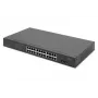 DIGITUS Switch PoE unmanaged - 24 porte Gigabit + 2 porte Gigabit SFP